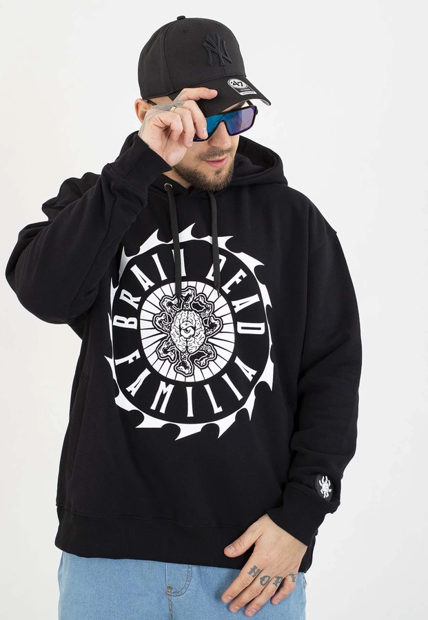 Bluza Brain Dead Familia Sprocket czarna
