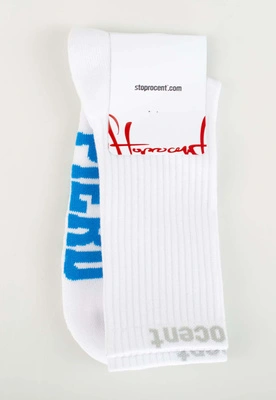 Skiety Stoprocent PIERD biało niebieskie