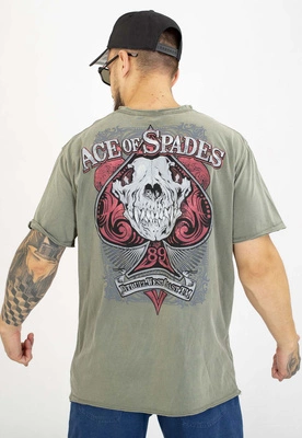 T-shirt Pit Bull Ace Of Spades II 190 muted green