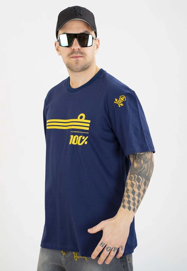 T-shirt Stoprocent Armator Porucznik granatowy