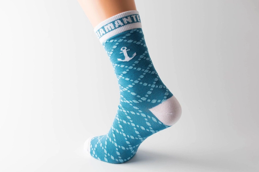 Skiety Diamante Wear Anchor Blue