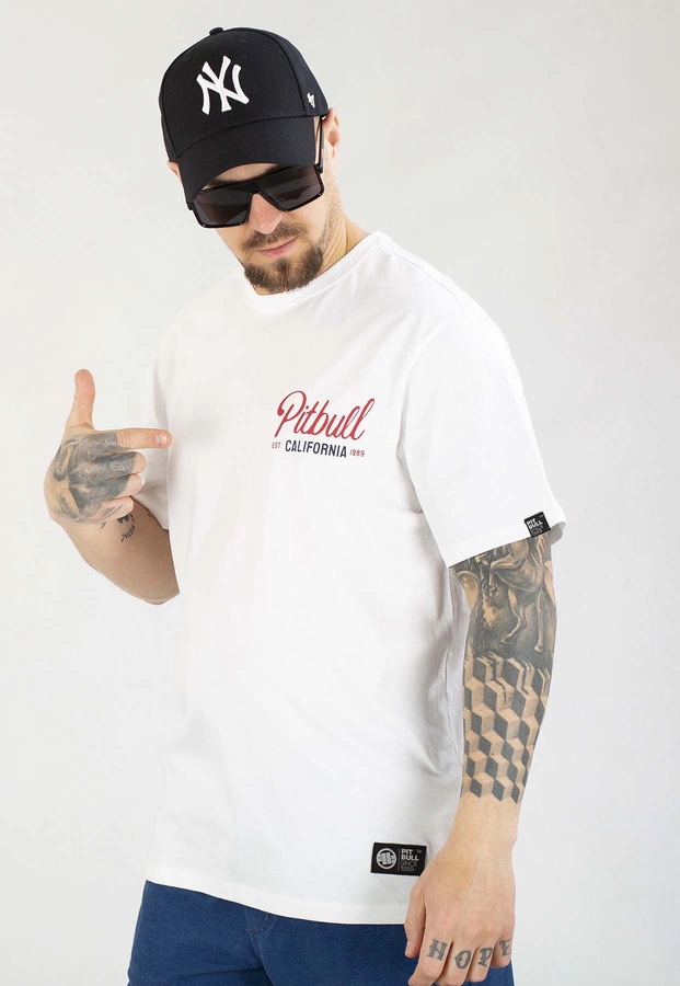 T-shirt Pit Bull San Diego Born 170 white