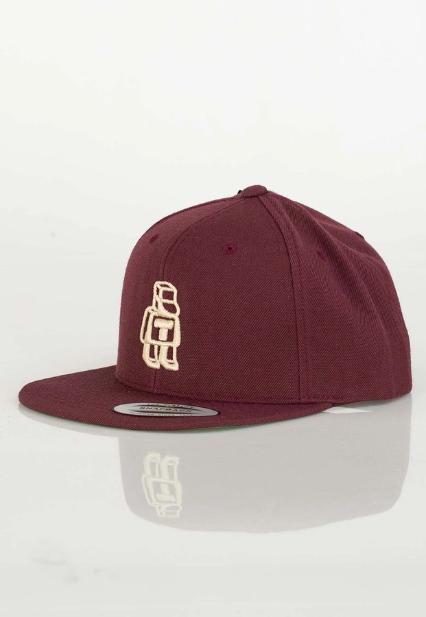 Czapka Snapback Tabasko Big Logo bordowa