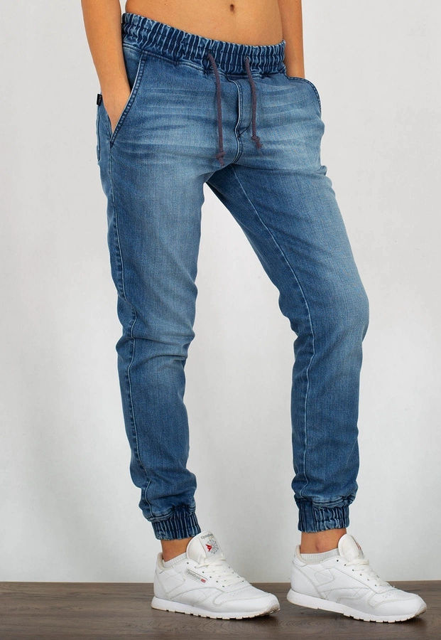 Spodnie Diamante Wear Jogger Unisex RM jasny jeans wyprany