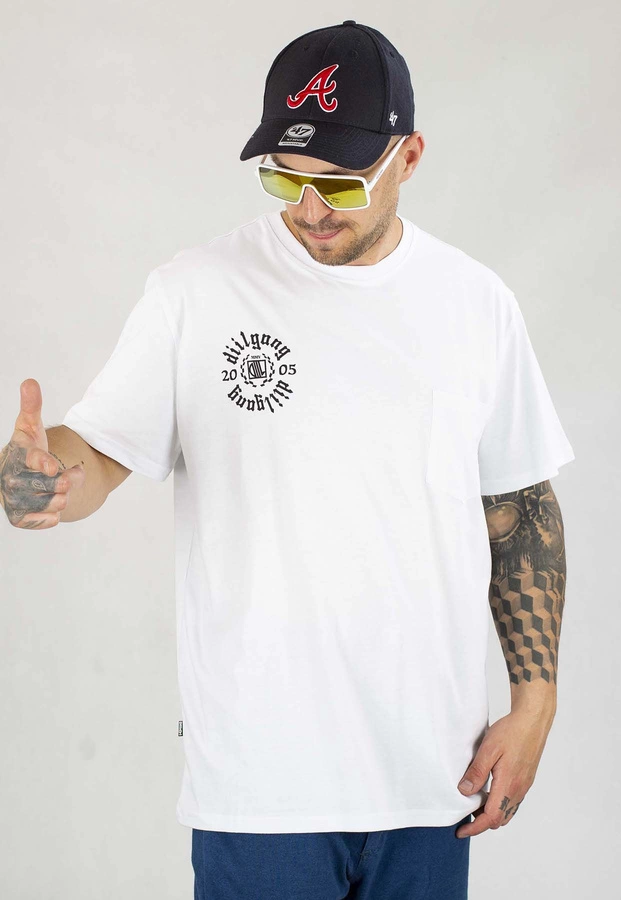 T-shirt Diil Pocet Cali biały