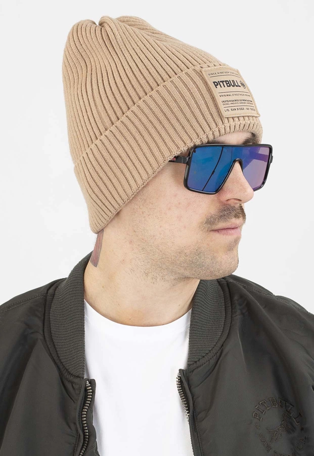 Czapka Zimowa Pit Bull Dock sand