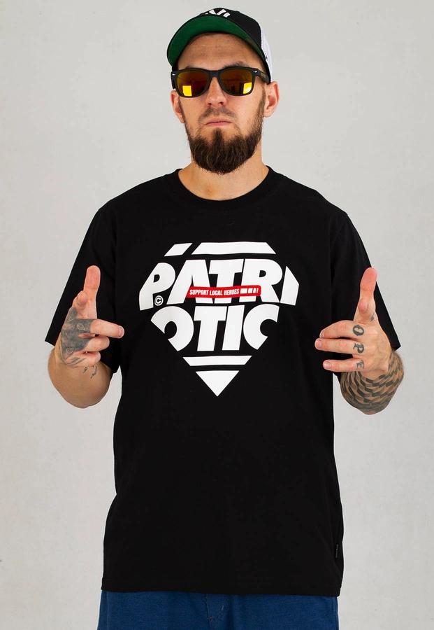 T-shirt Patriotic Cls Diamond czarny