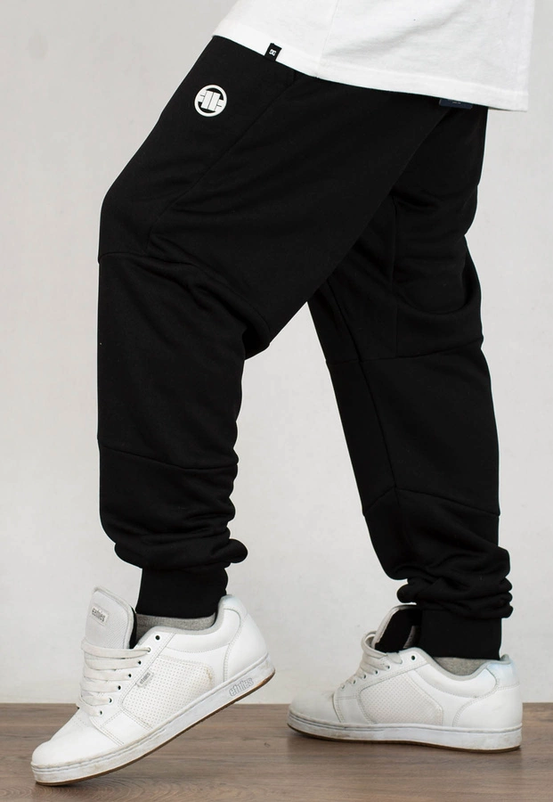 Dresy Pit Bull Trackpants Small Logo Terry Group czarne