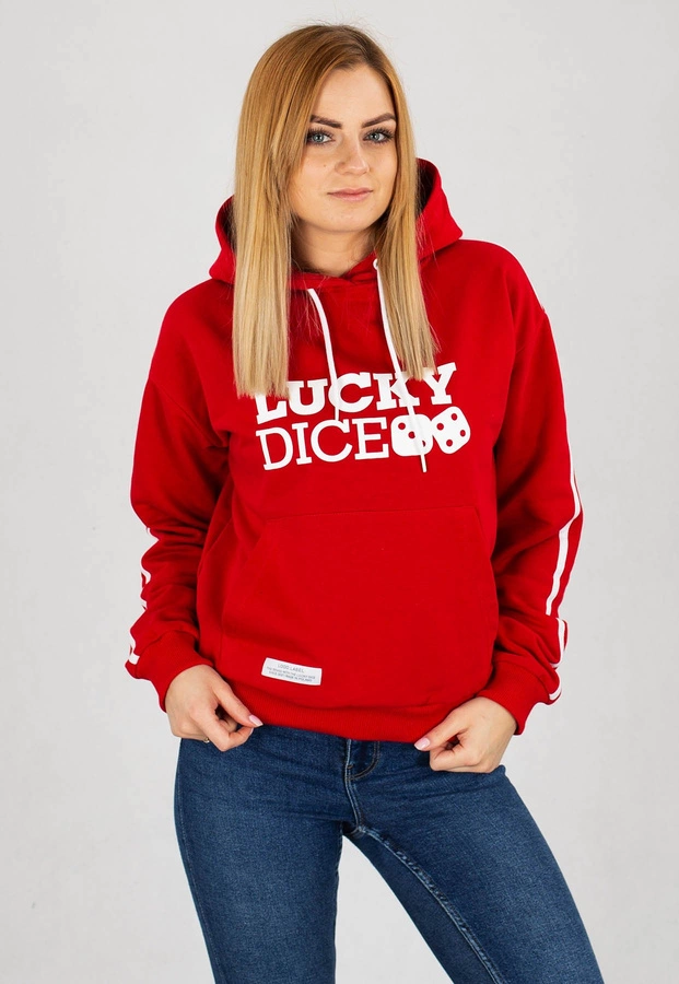 Bluza Lucky Dice Classic PJP czerwona