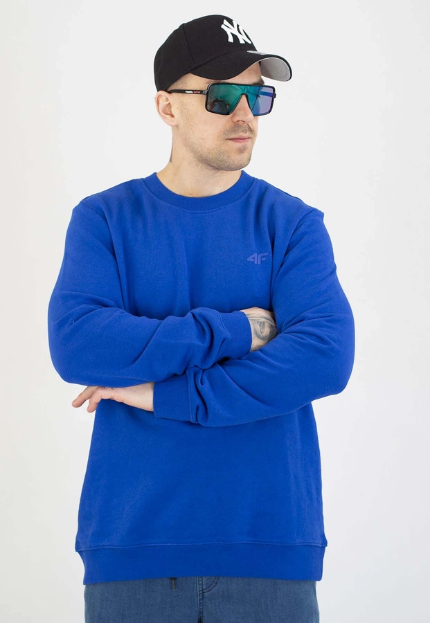 Bluza 4F Bez Kaptura M1981 kobaltowa