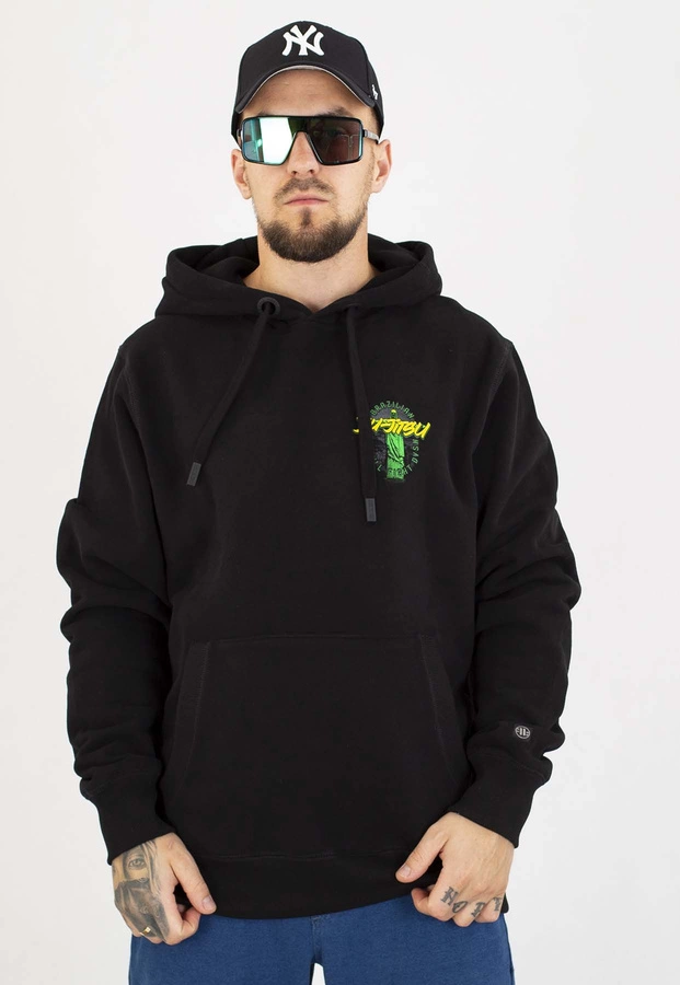 Bluza Pit Bull Z Kapturem BJJ Fight Dvso czarna