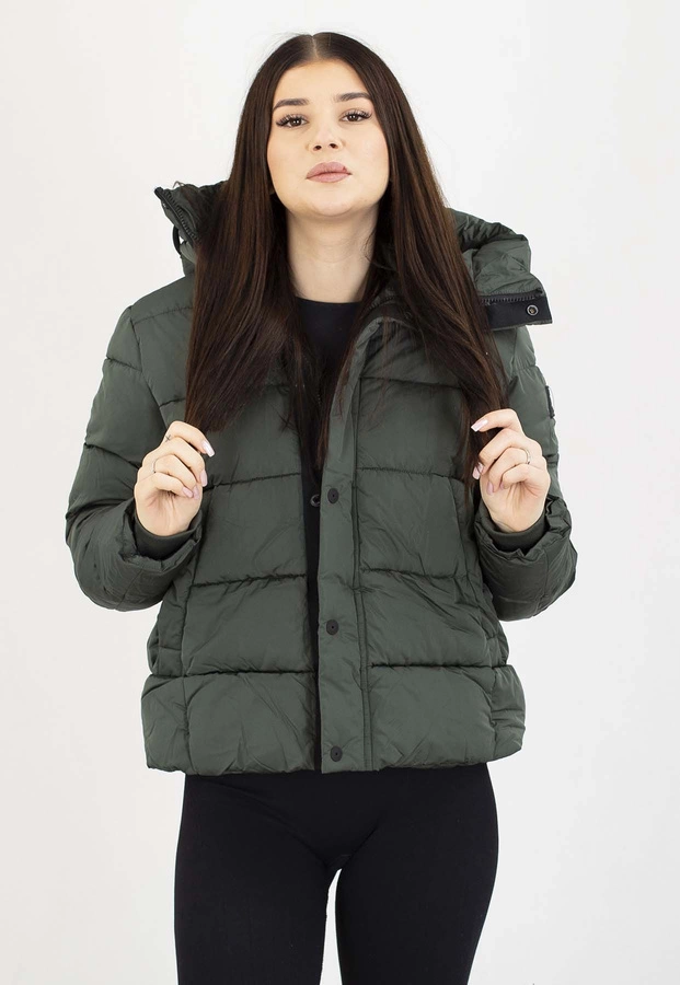 Kurtka Pit Bull Zimowa Amalia dark green