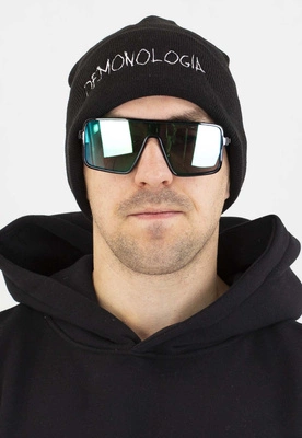 Czapka Demonologia Lettering czarna