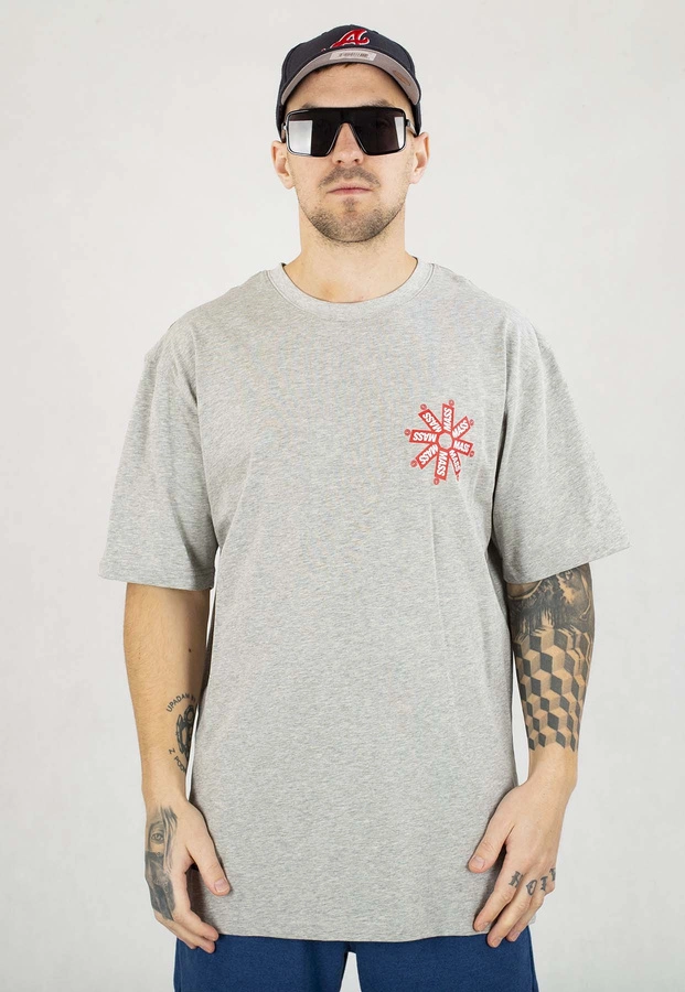 T-shirt Mass Fanbox szary
