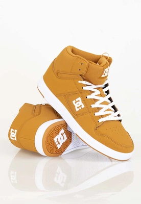 Buty DC Shoes Cure Hi Top ADYS400080 brązowe