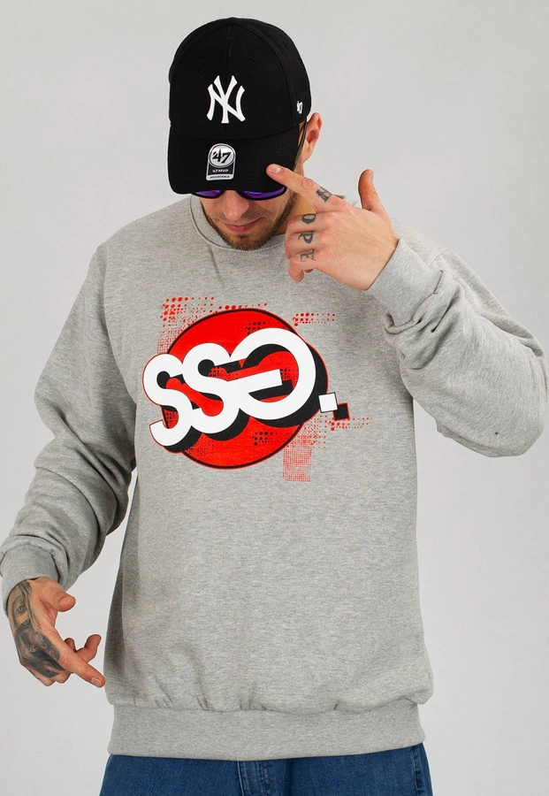 Bluza SSG Graffiti Circle szara