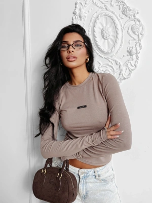 Longsleeve Olavoga Solenite beżowy