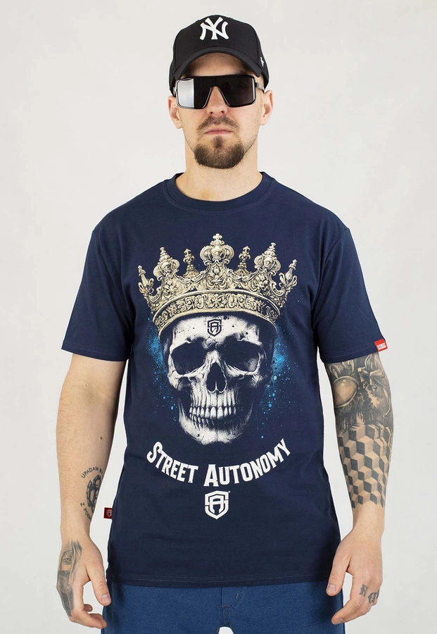 T-shirt Street Autonomy Kings niebieski