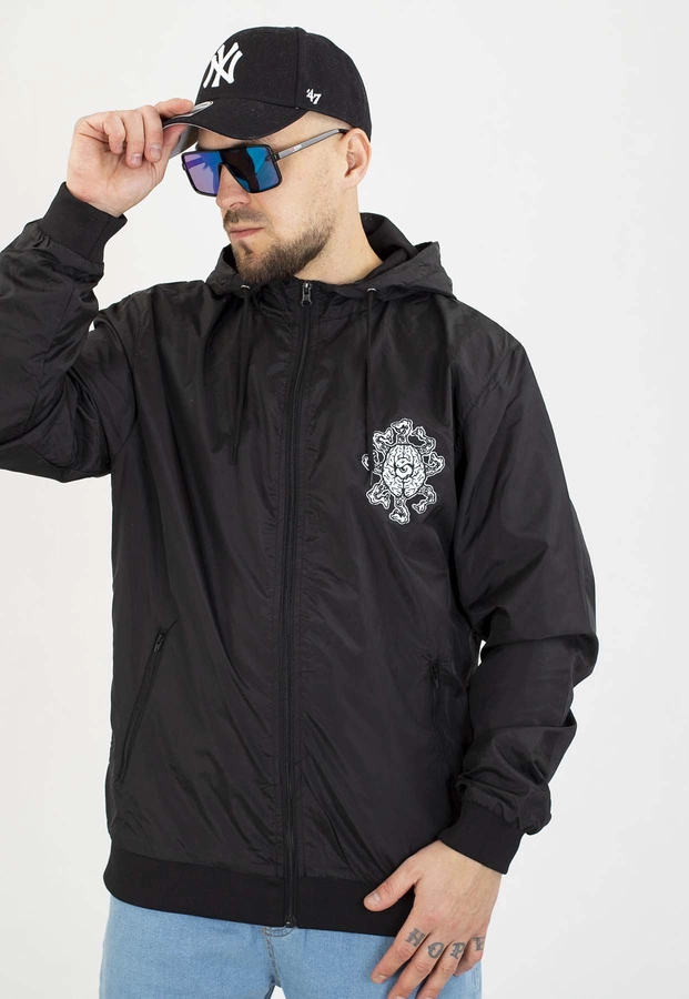 Kurtka Brain Dead Familia Circle Logo czarna