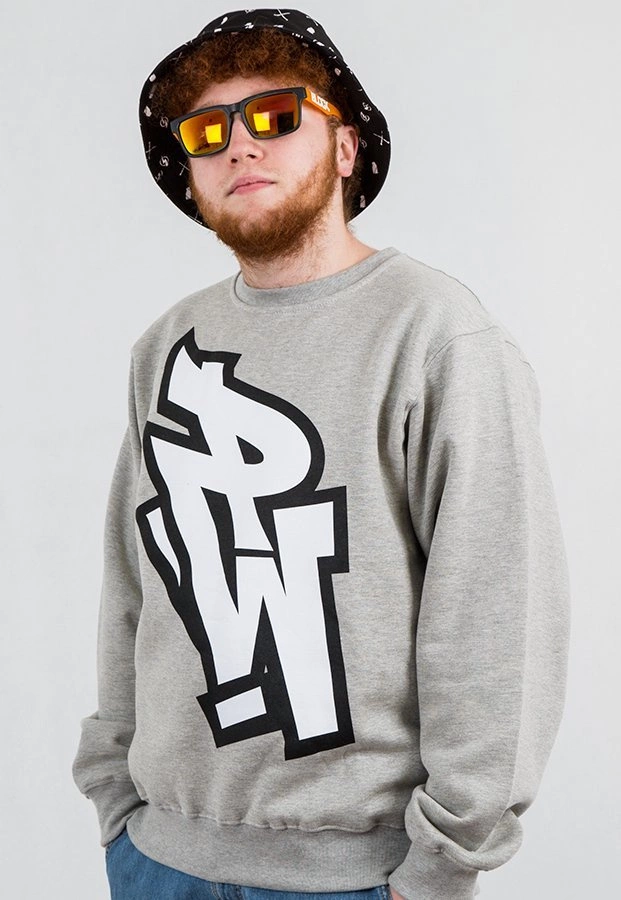 Bluza Polska Wersja PW Logo szara