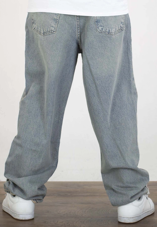 Spodnie I8 Denim BAG96 Baggy light blue brown