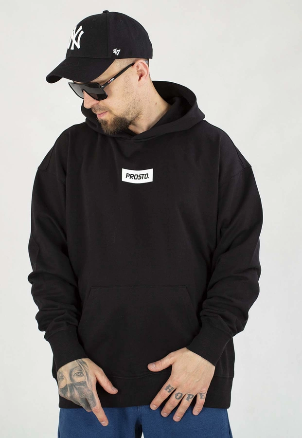 Bluza Prosto Z kapturem Box czarna