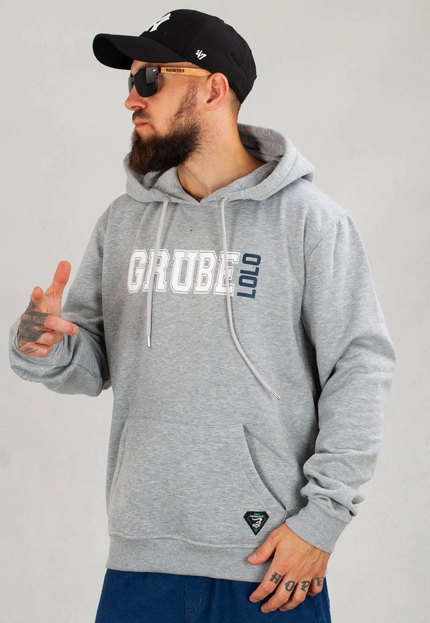 Bluza Grube Lolo Z Kapturem Lolo szara