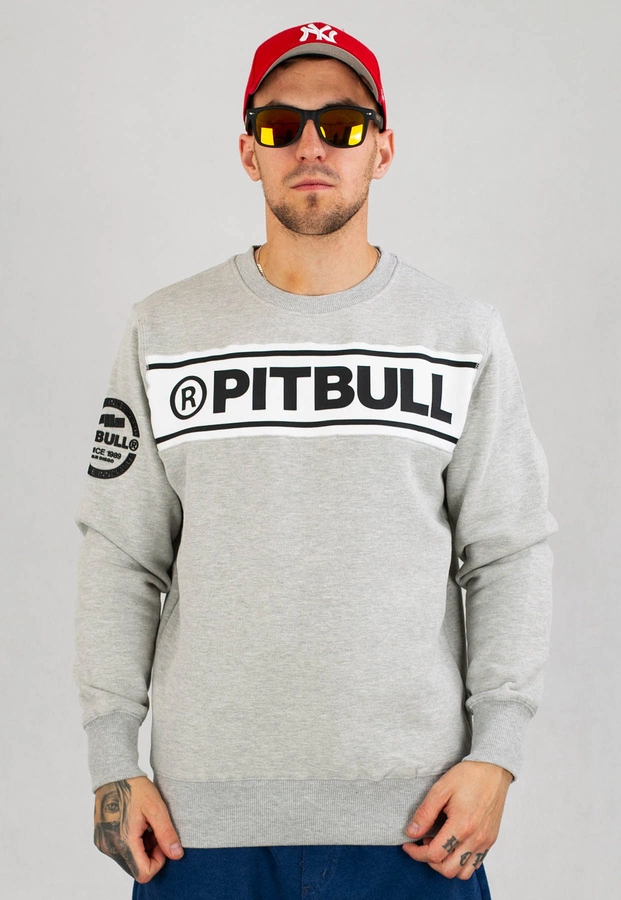 Bluza Pit Bull Potomac 21 szara melanż