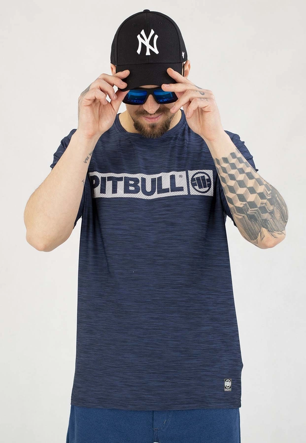T-shirt Pit Bull Casual Sport Hilltop navy melange 
