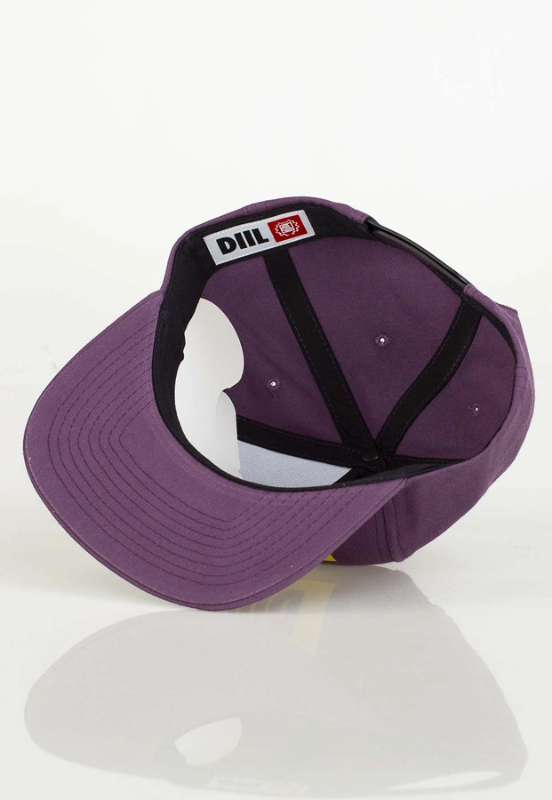 Czapka Snapback Diil Kastet fioletowa