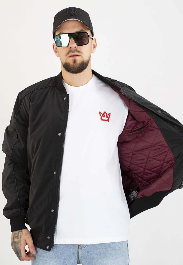 Kurtka Pit Bull Przejściowa Manolito Baseball black black