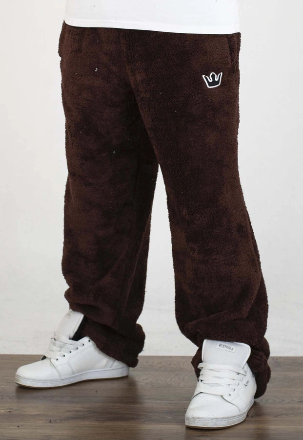 Dresy Jigga Wear Teddy Simple Crown brązowe