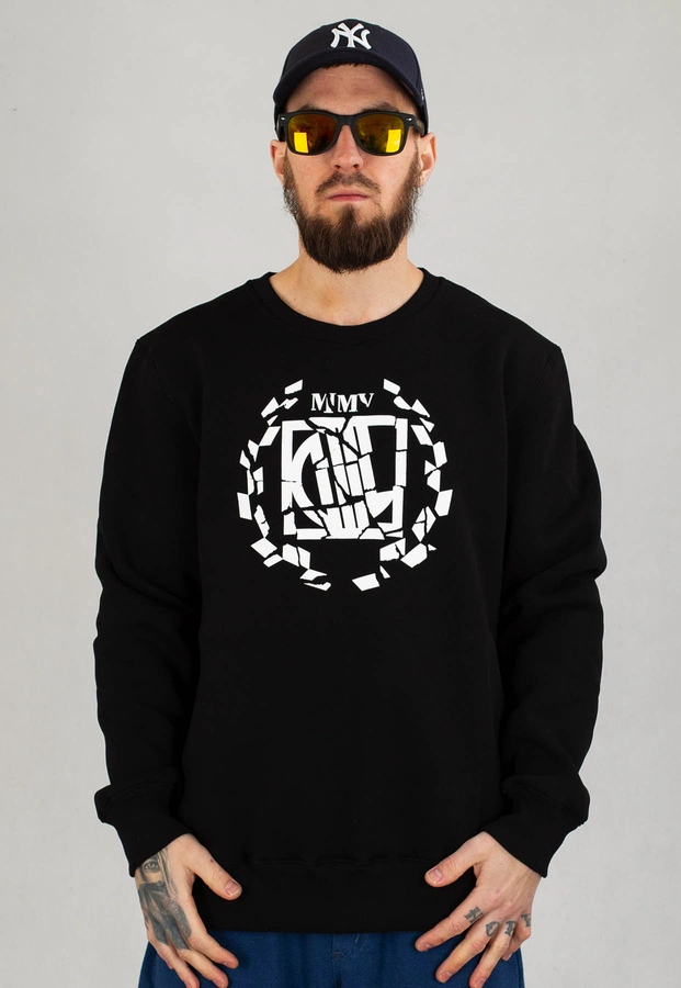 Bluza Diil Crewneck Laur Broken czarna