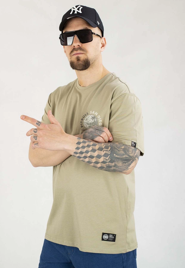 T-shirt Pit Bull Planet Surf 170 grey harbour