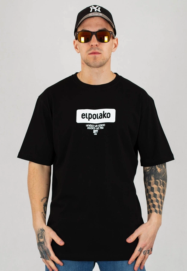 T-shirt El Polako C7 czarny + Płyta Gratis