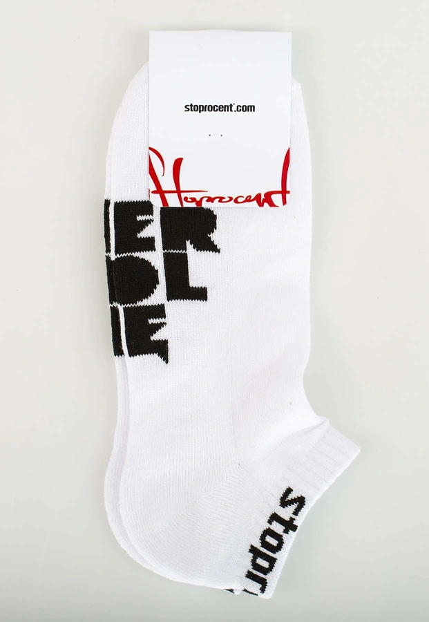 Skiety Stoprocent PRDL biało czarne