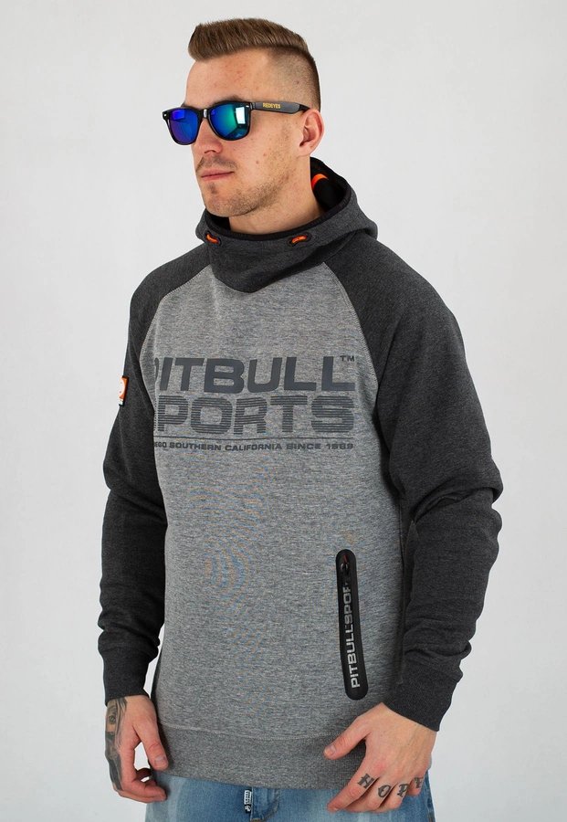Bluza Pit Bull Logan 2 Colors szaro grafitowa
