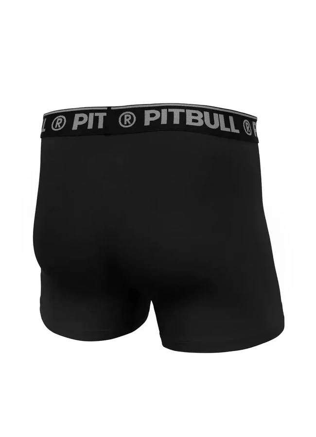 Bokserki Pit Bull 3 Pack Sport Mikrofibra oliwkowe grafitowe czarne