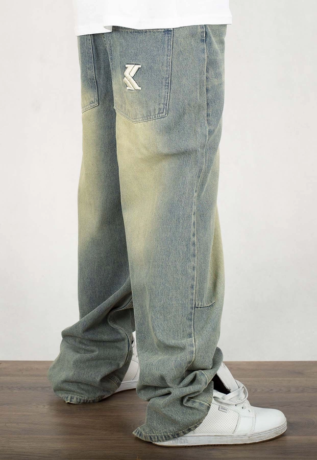 Spodnie Karl Kani Og Denim Baggy 60080016 blue sand