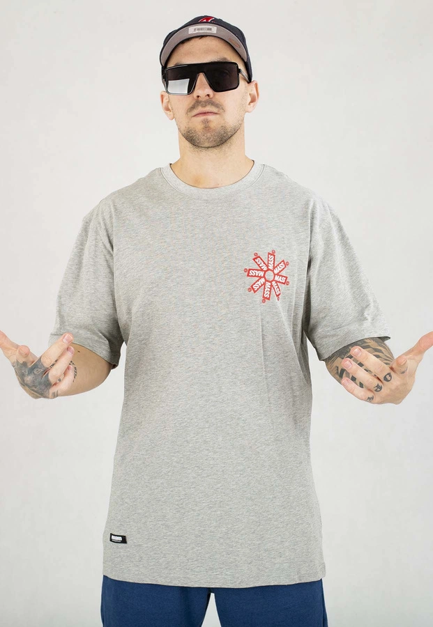 T-shirt Mass Fanbox szary