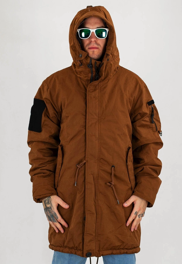 Kurtka Pit Bull Hemlock II brązowa