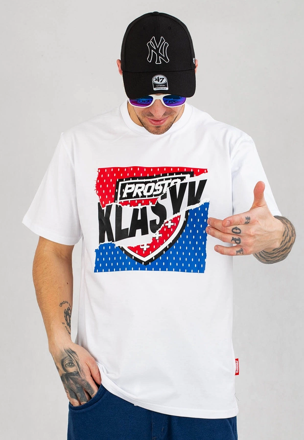 T-shirt Prosto Zdrap biały