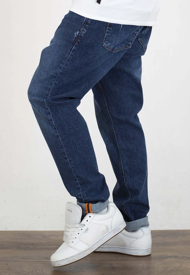 Spodnie I8 Denim BOY53 dark blue