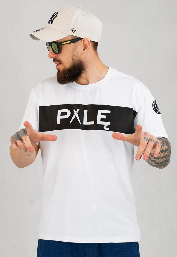 T-shirt Dudek P56 Palę 23 biały