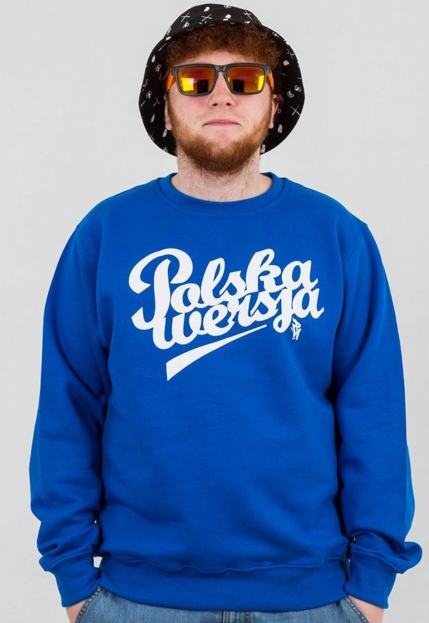 Bluza Polska Wersja PW Name niebieska