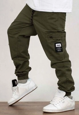 Spodnie Elade Joggery Cargo olive