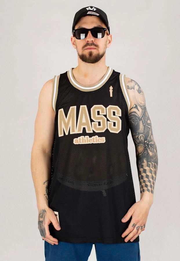 Tank Mass Club Mesh Jersey czarny