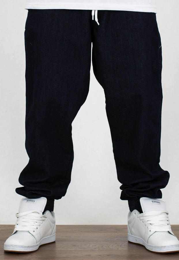 Spodnie El Polako Joggery Regular Handmand ciemne sprane