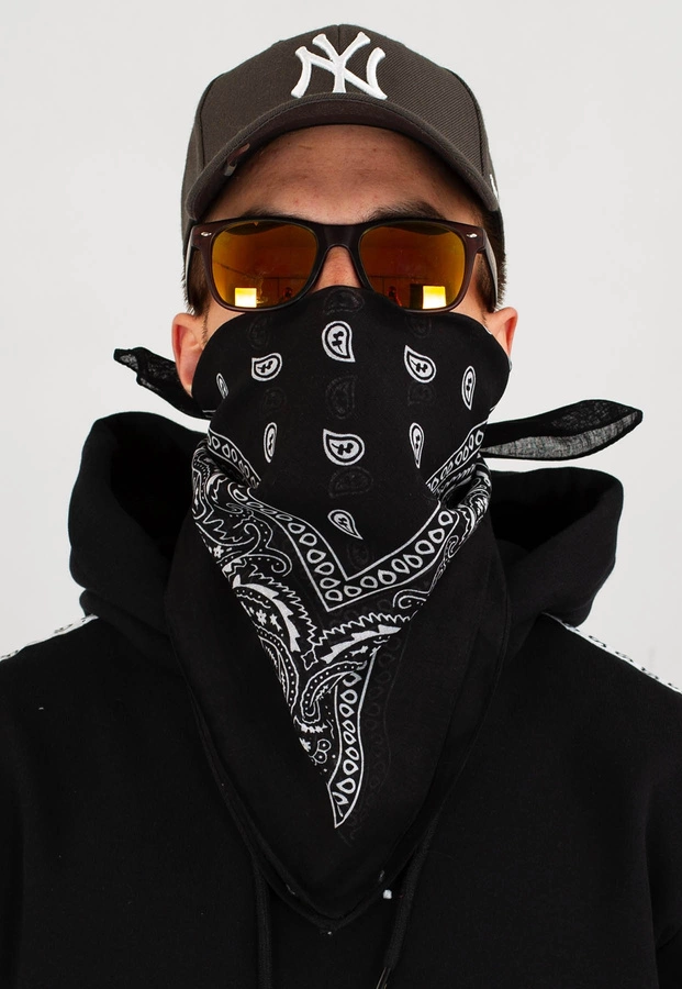 Chusta Red Eyes czarno biała