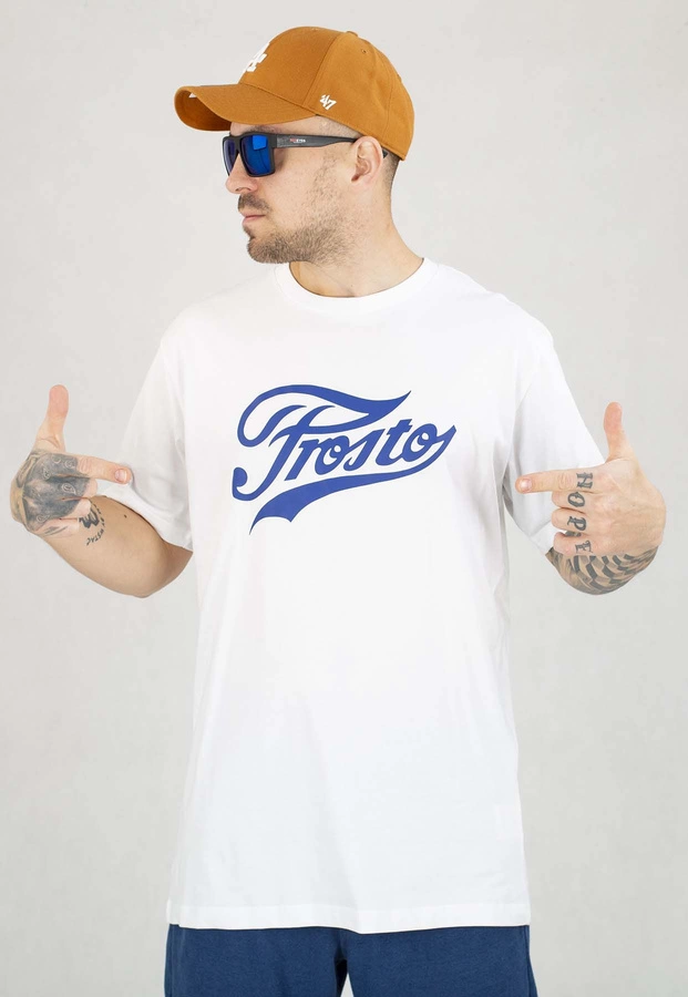 T-shirt Prosto Trias biały